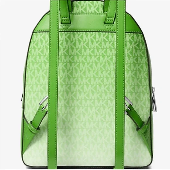 Michael Kors Jaycee Medium Ombré
Signature Logo Backpack Jungle - Picture 8 of 10